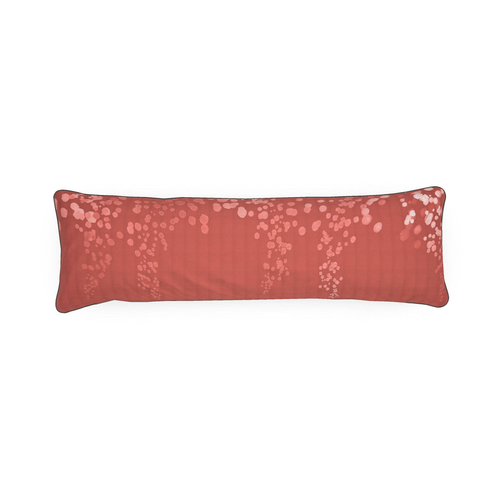 Mycelium 01 Rich Berry Bolster Cushion