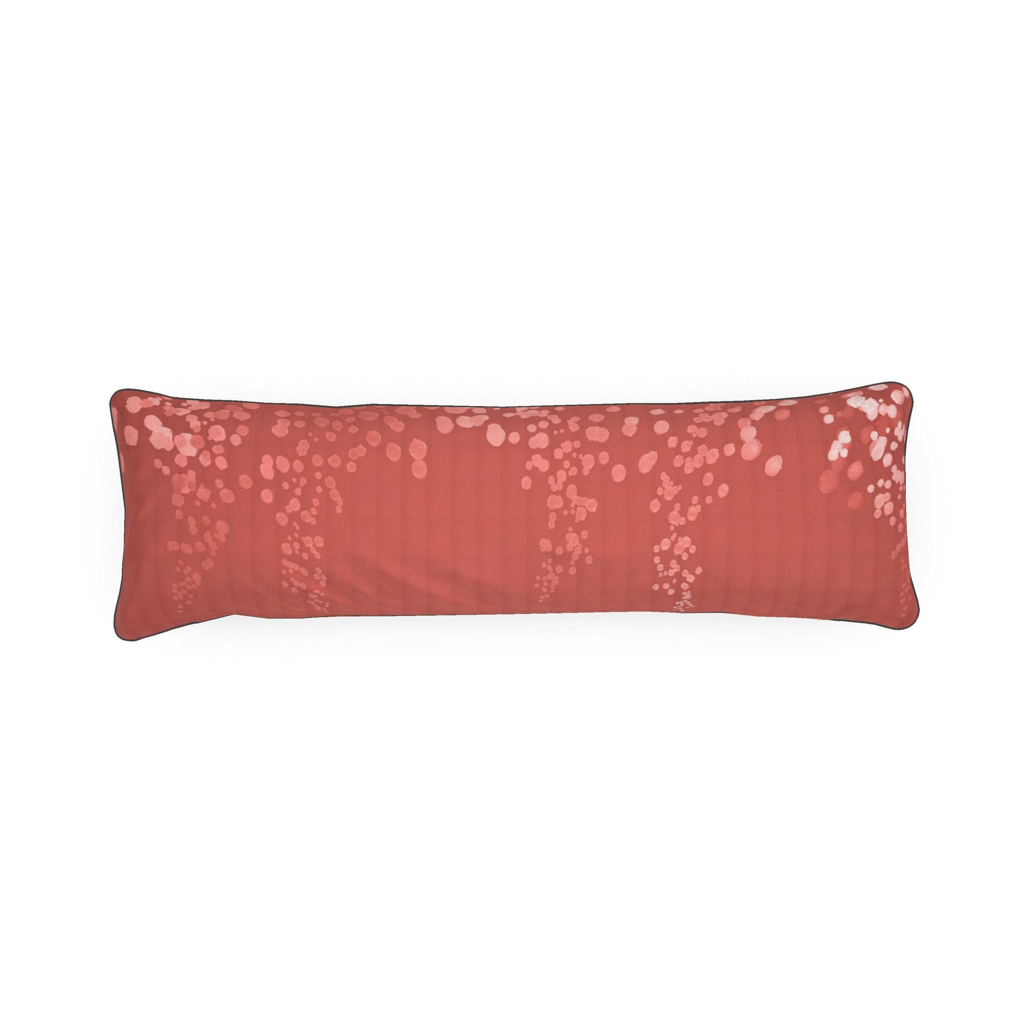 Mycelium 01 Rich Berry Bolster Cushion