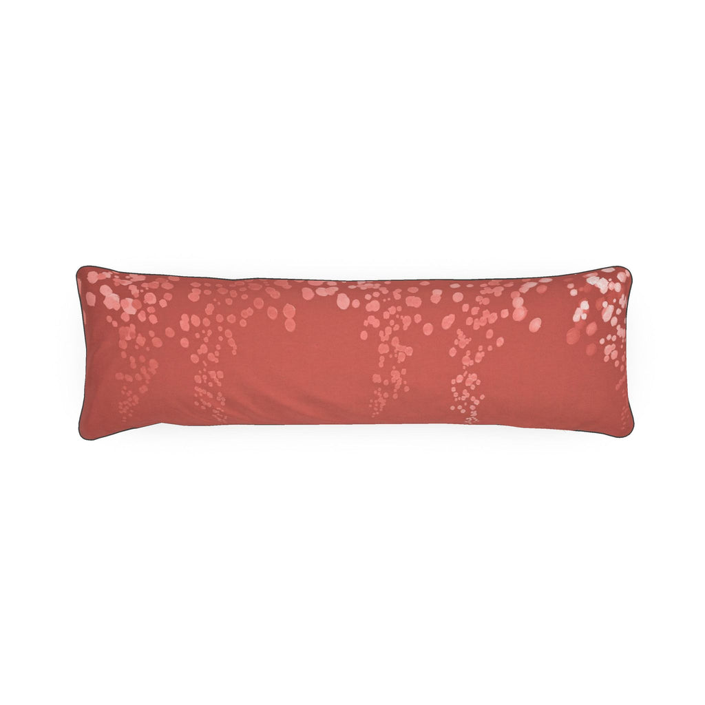 Mycelium 01 Rich Berry Bolster Cushion