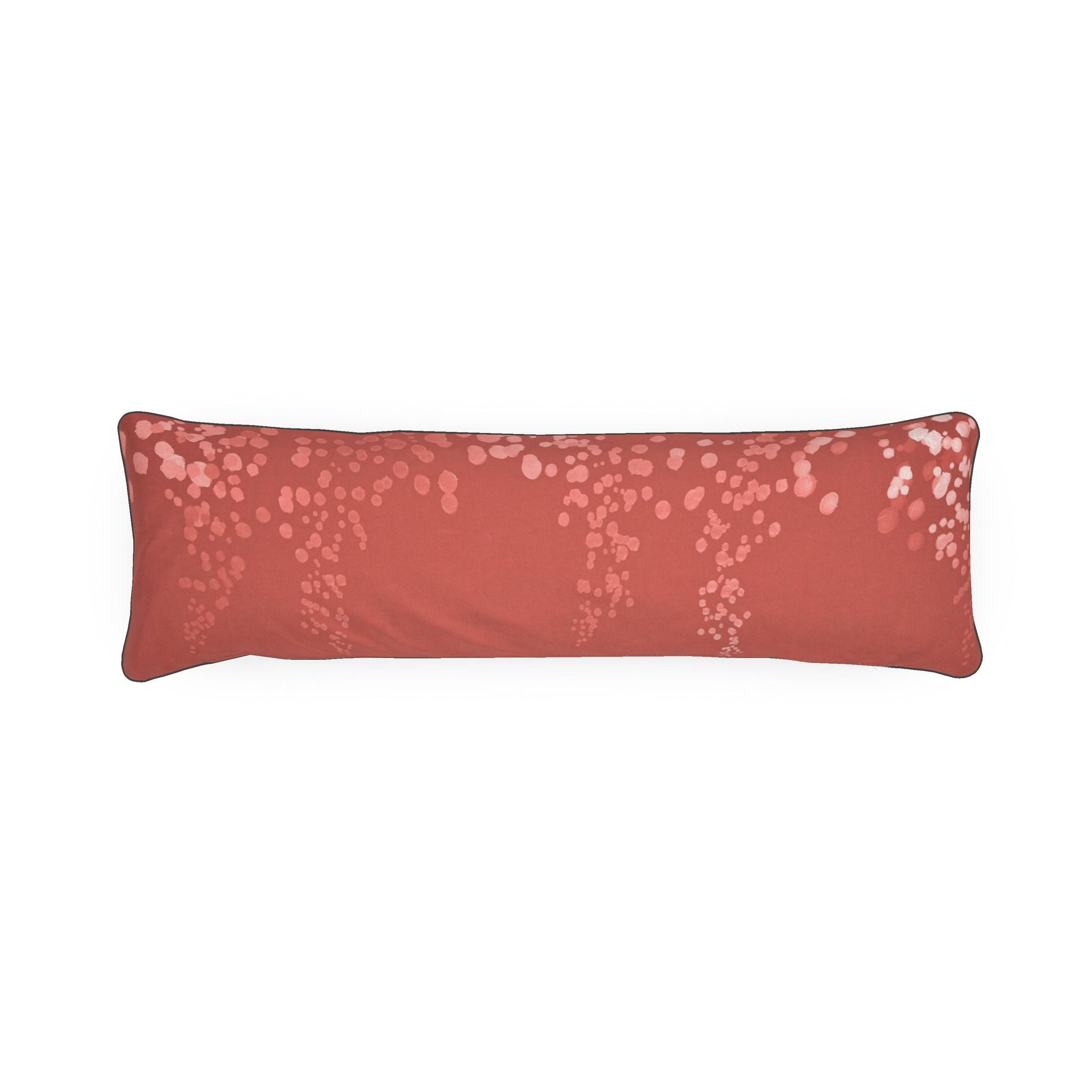 Mycelium 01 Rich Berry Bolster Cushion