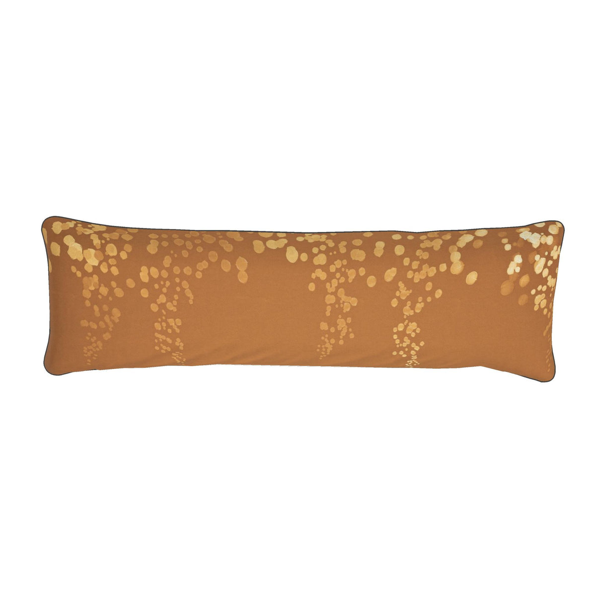 Mycelium 01 Baked Clay Bolster Cushion