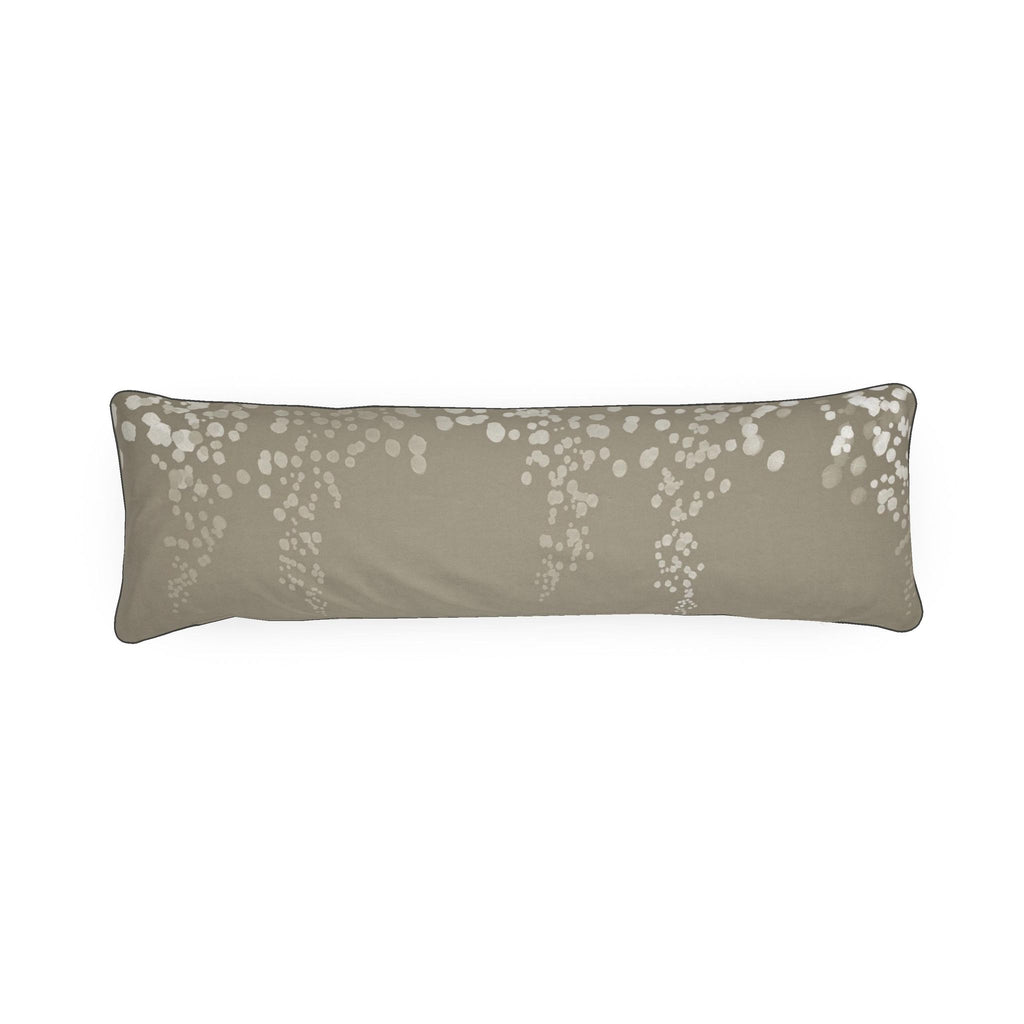 Mycelium 01 Old Bone Bolster Cushion