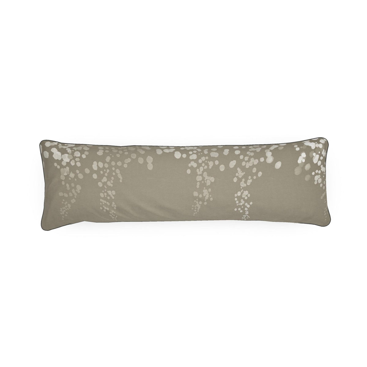 Mycelium 01 Old Bone Bolster Cushion