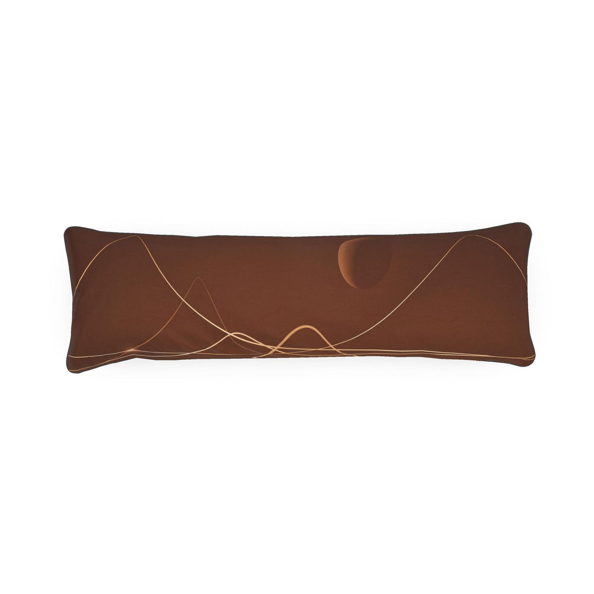Rhino 01 Baked Clay Bolster Cushion
