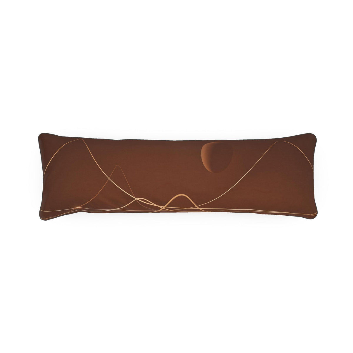 Rhino 01 Baked Clay Bolster Cushion