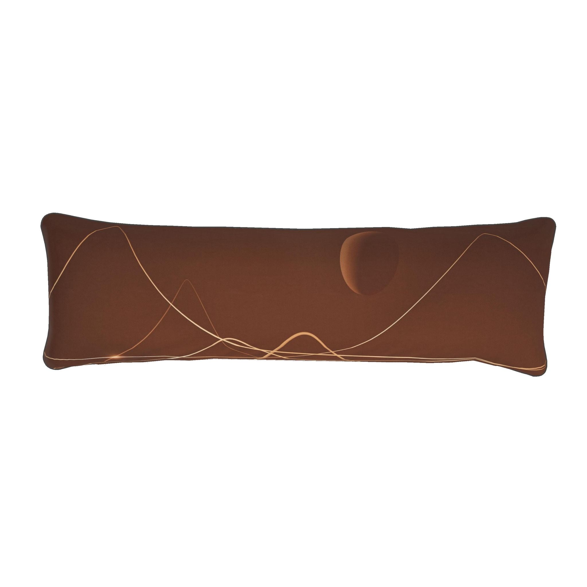 Rhino 01 Baked Clay Bolster Cushion