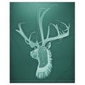 Stag 01 Quenched Steel Duvet Cover