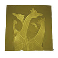 Giraffe 01 Golden Olive Throw