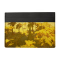 Bald Cyprus 01 Summer Yellow Leather Card Holder