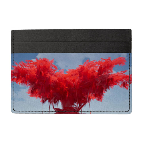 Bald Cyprus 01 Rich Berry Leather Card Holder