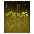 Zebra 01 Golden Olive Duvet Covers