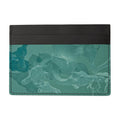 Giraffe 01 Quenched Steel Leather Card Holder