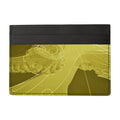 Octopus 01 Golden Olive Leather Card Holder