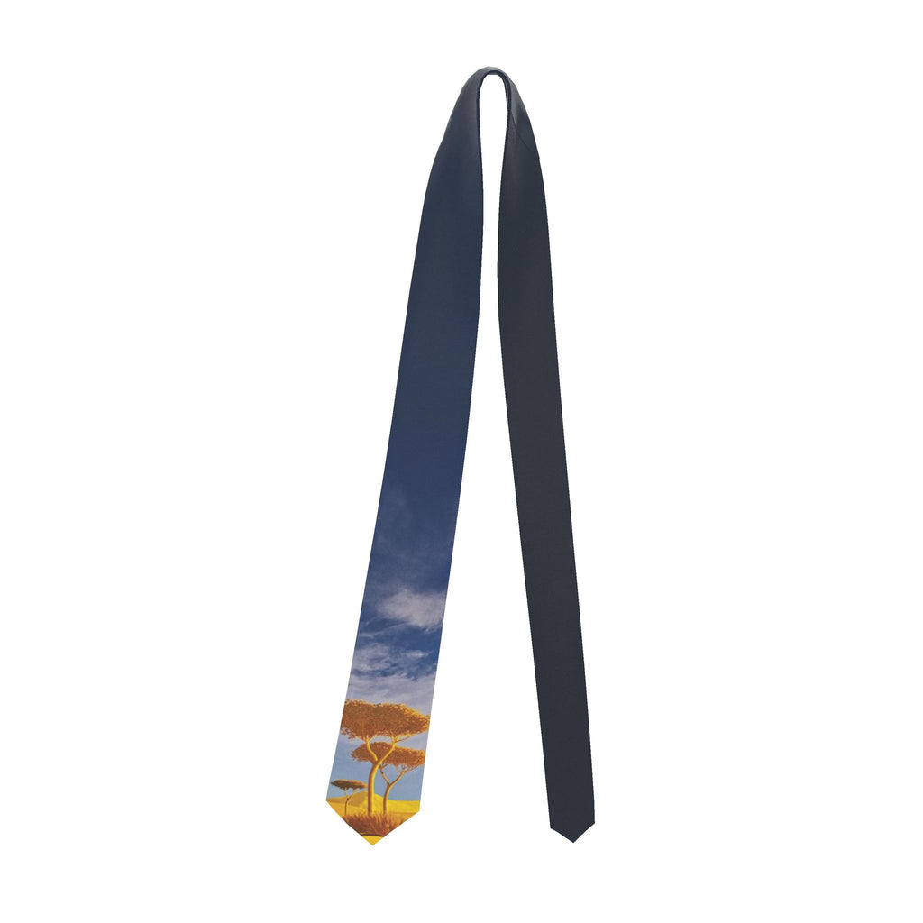 Stone Pine 01 Summer Yellow Silk Tie