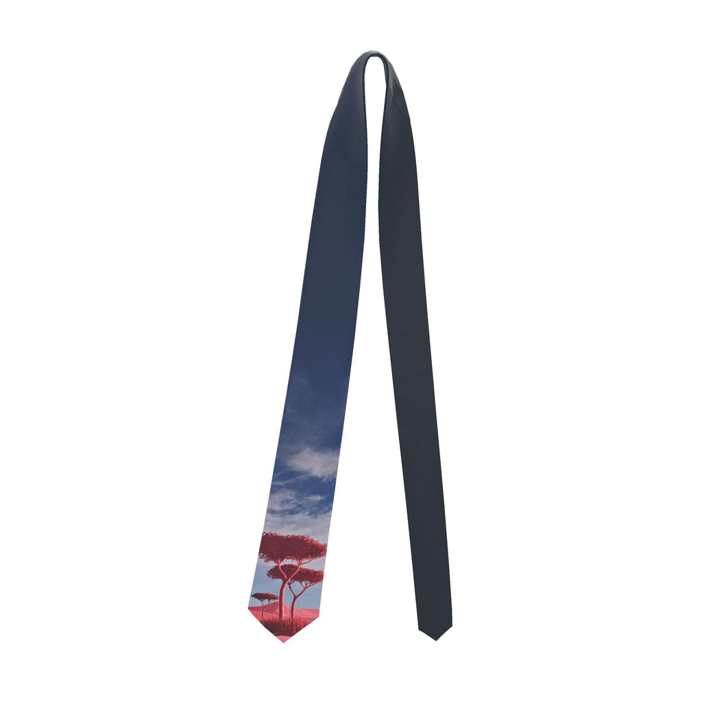 Stone Pine 01 Rich Berry Silk Tie