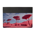 Stone Pine 01 Rich Berry Leather Card Holder