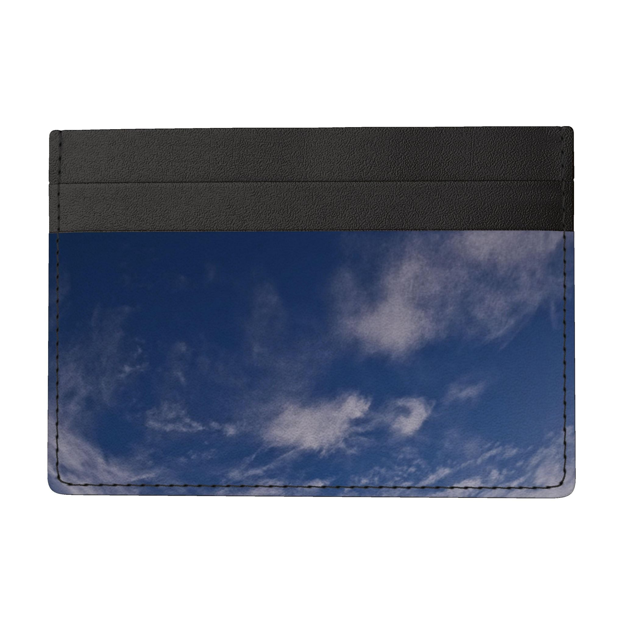 Stone Pine 01 Deep Sky Leather Card Holder