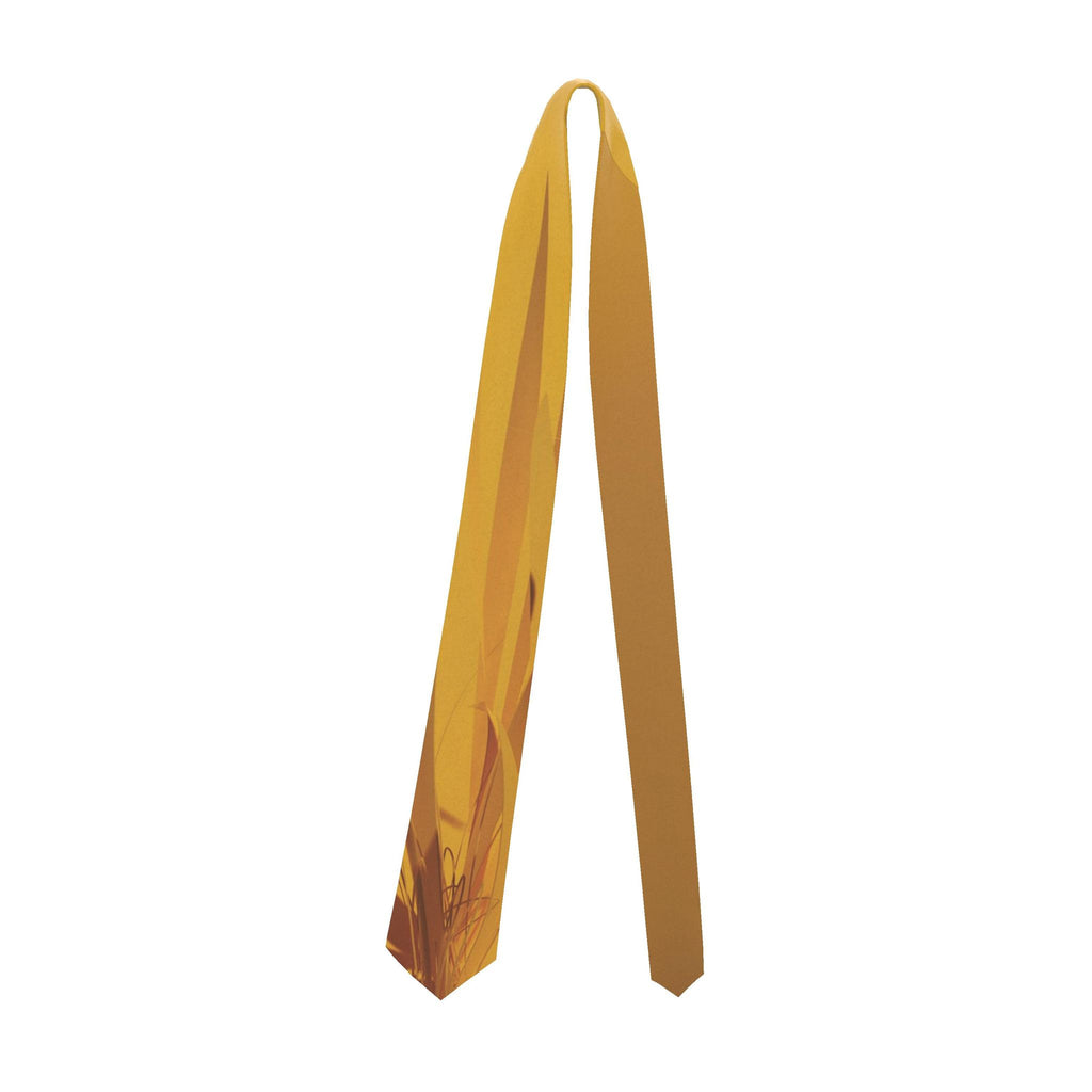 Grasses 01 Summer Yellow Silk Tie