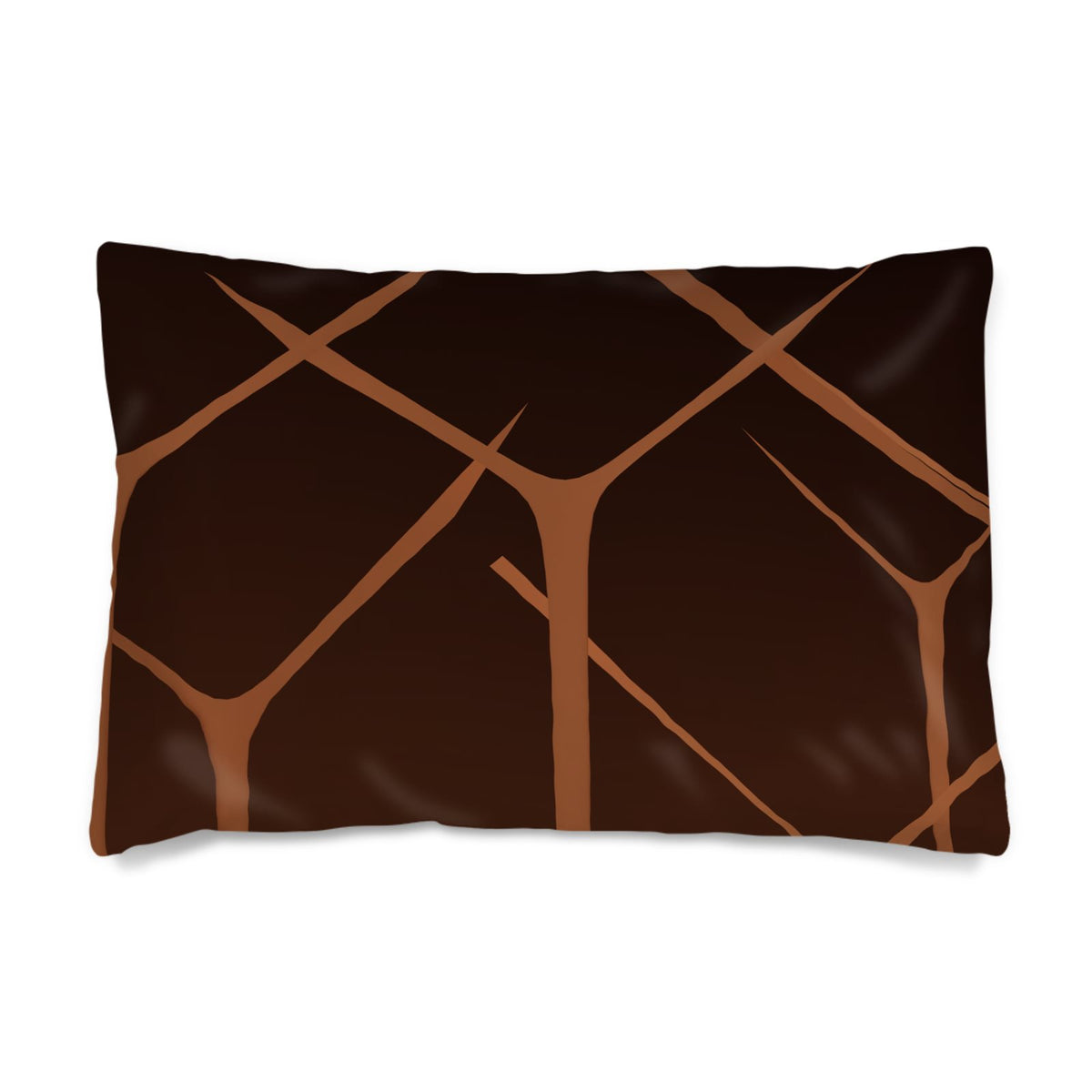 Zebra 01 Baked Clay Silk Pillow Case