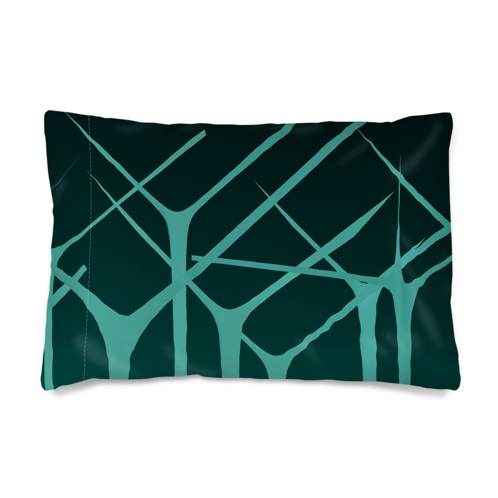 Zebra 01 Quenched Steel Silk Pillow Case