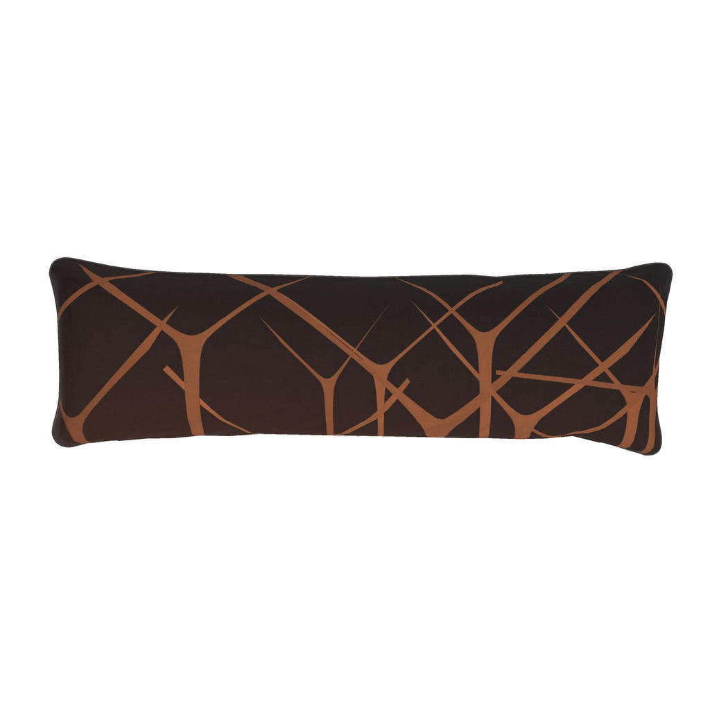 Zebra 01 Baked Clay Bolster