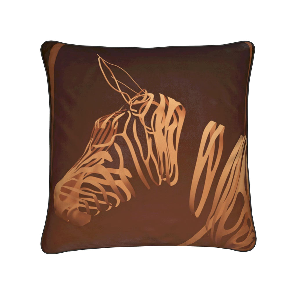 Zebra 01 Baked Clay Cushion