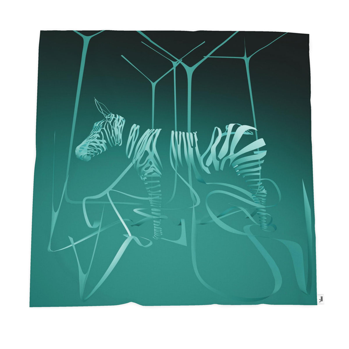 Zebra 01 Quenched Steel Throw
