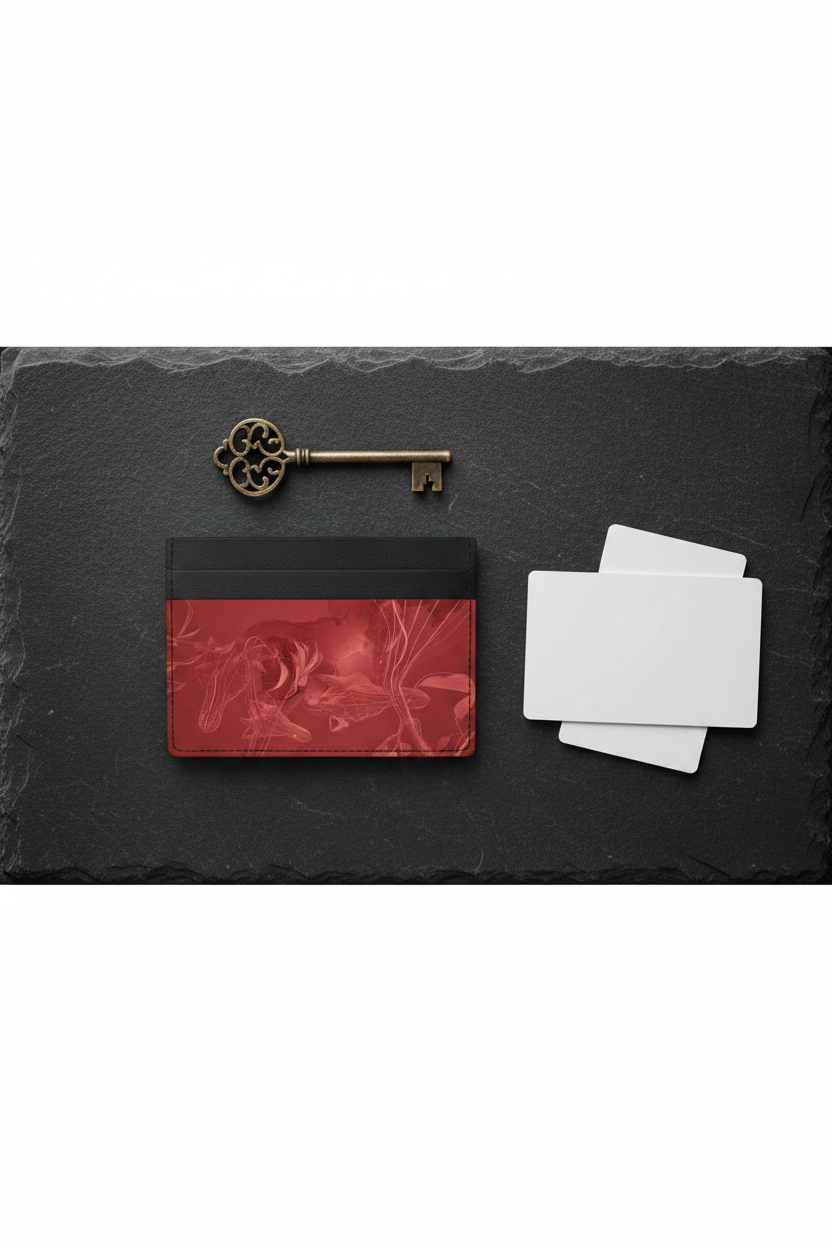 Giraffe Rich Berry Card Holder - No Text